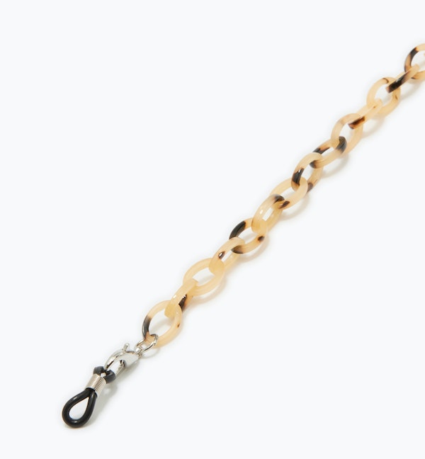 Stylish 700mm Slender Cable Acetate Eyeglass Chain - Perfect for Reading Glasses & Sunglasses Holder