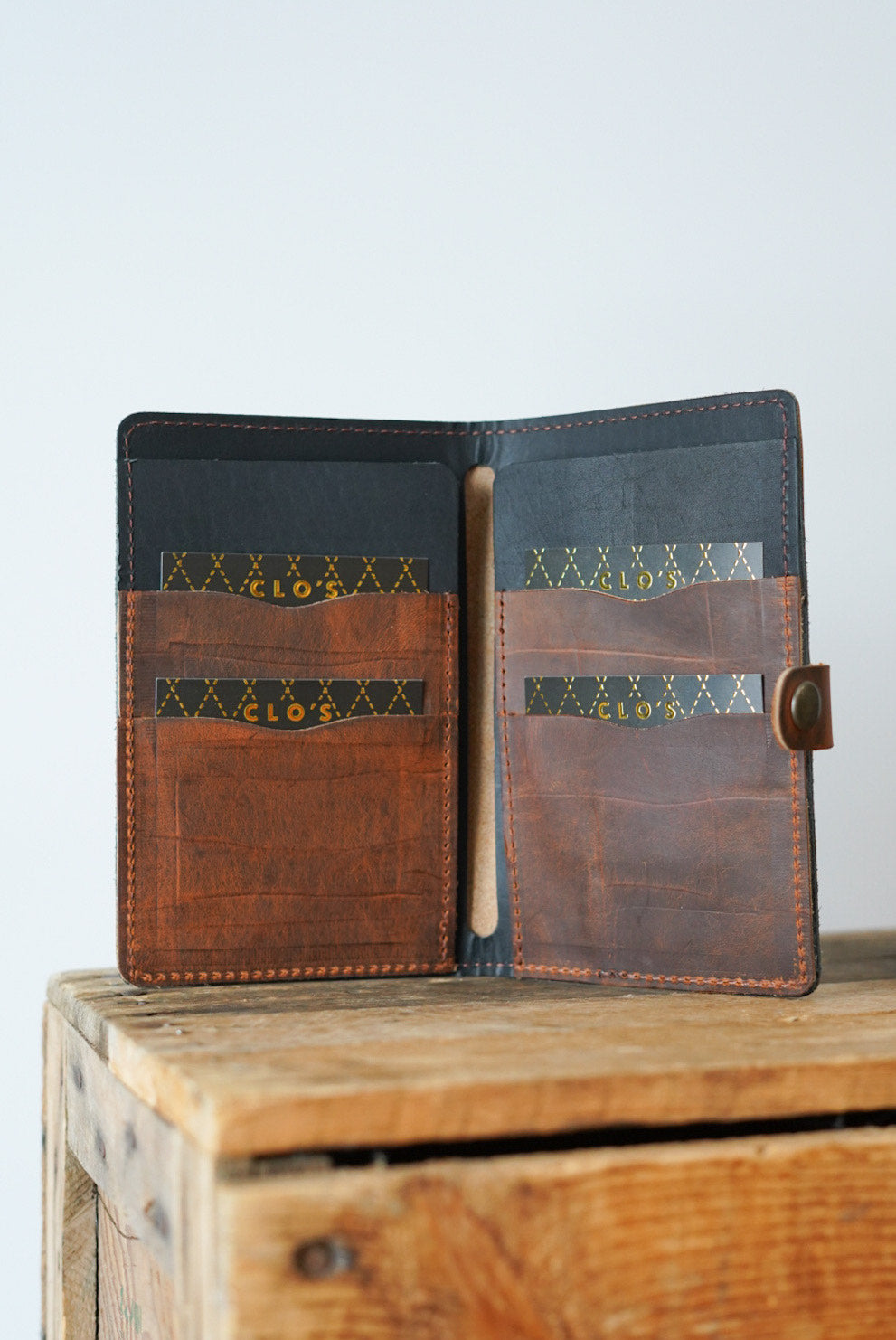 Premium Family Passport Holder - Hillbilly Copper & Flat Black Travel Organizer for Secure Document Storage | Perfect for Vacations, International Trips & Family Adventures