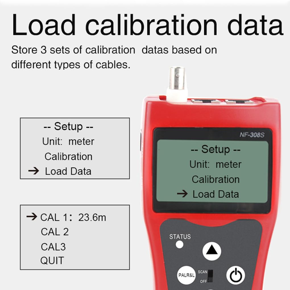 3-Piece LCD Ethernet Cable Tester Set - Network Wire Tracker for Home & Office Use