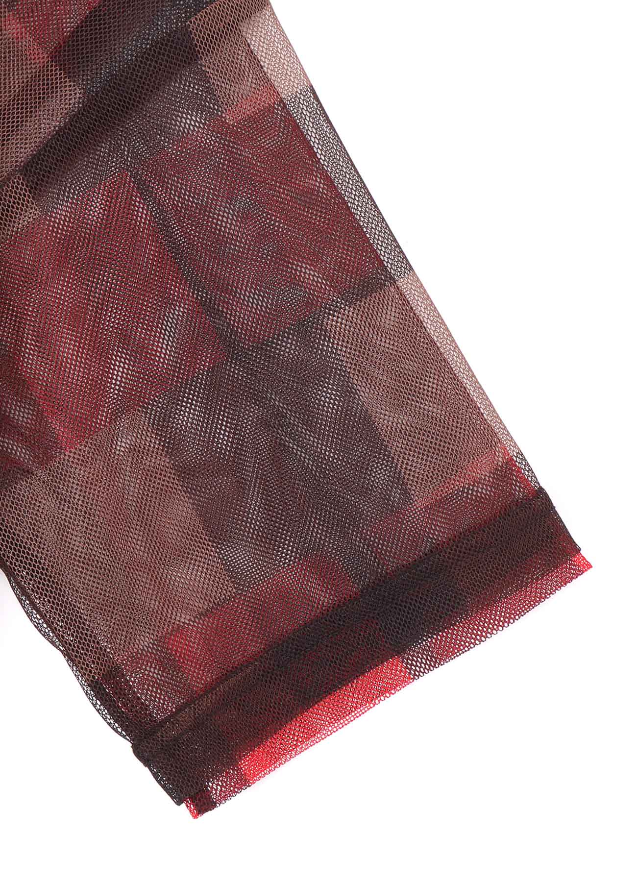 Double Layer Plaid Print Tulle Oversized T-Shirt - Stylish & Comfortable for Casual Wear, Layering, and Everyday Outfits