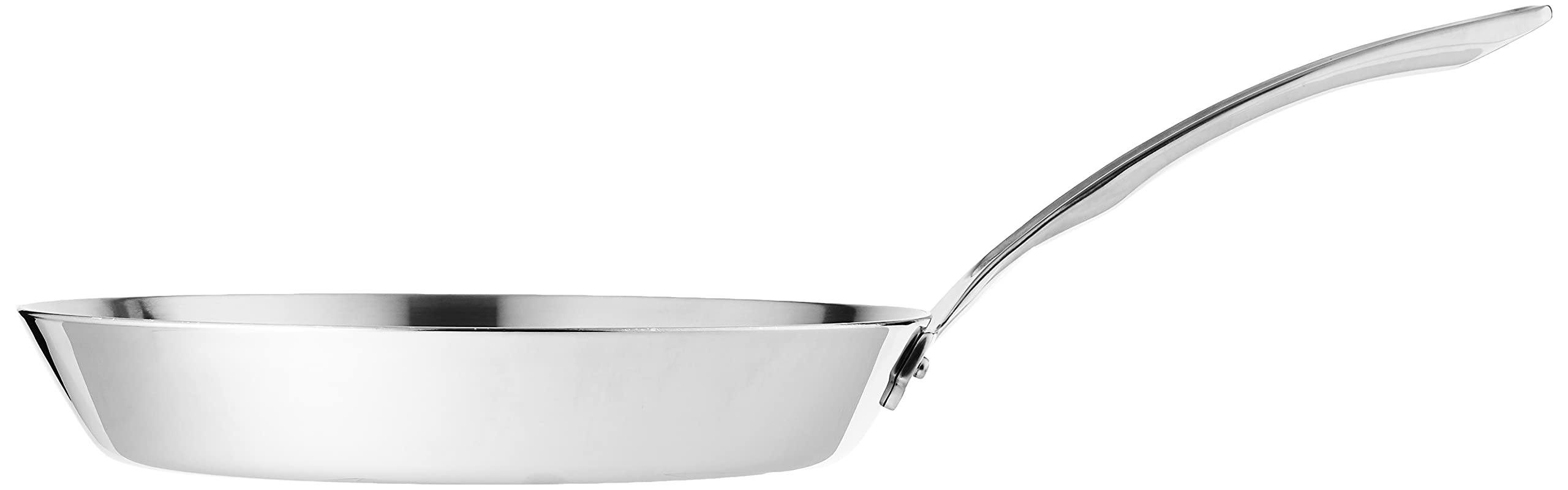 Viking 3-Ply Non Stick Frying Pan - 12 Inch Stainless Steel Skillet with Stay-Cool Handle, Oven Safe & Dishwasher Safe Cookware for Sautéing, Frying & Baking - Perfect for Home Kitchen & Professional Use
