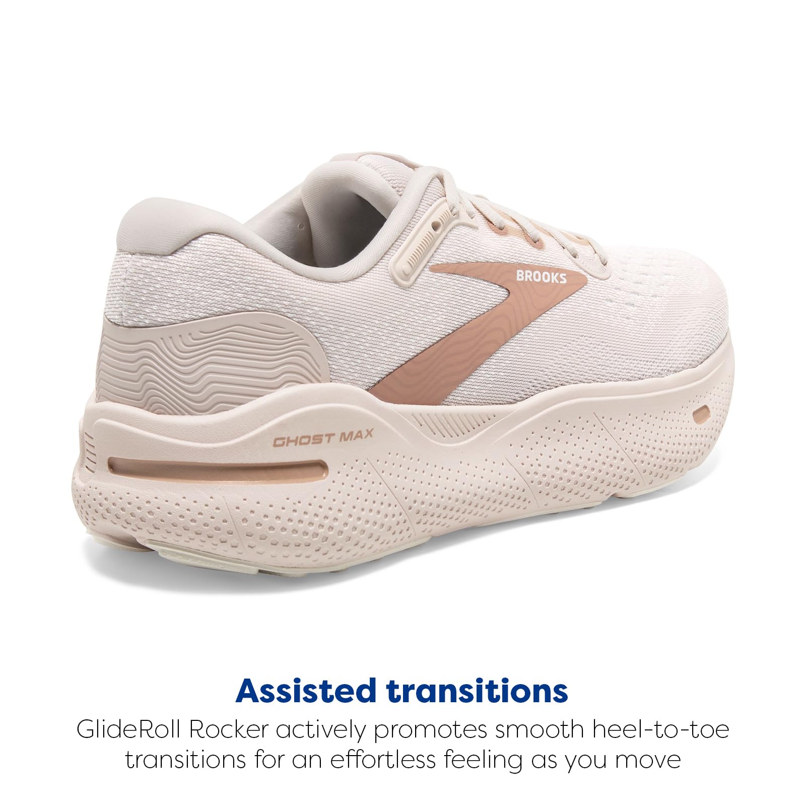 Brooks Women’s Ghost Max Cushion Neutral Running Shoes - Lightweight Support for Jogging, Walking & Gym Workouts - Perfect for Road Running, Treadmill & Daily Wear
