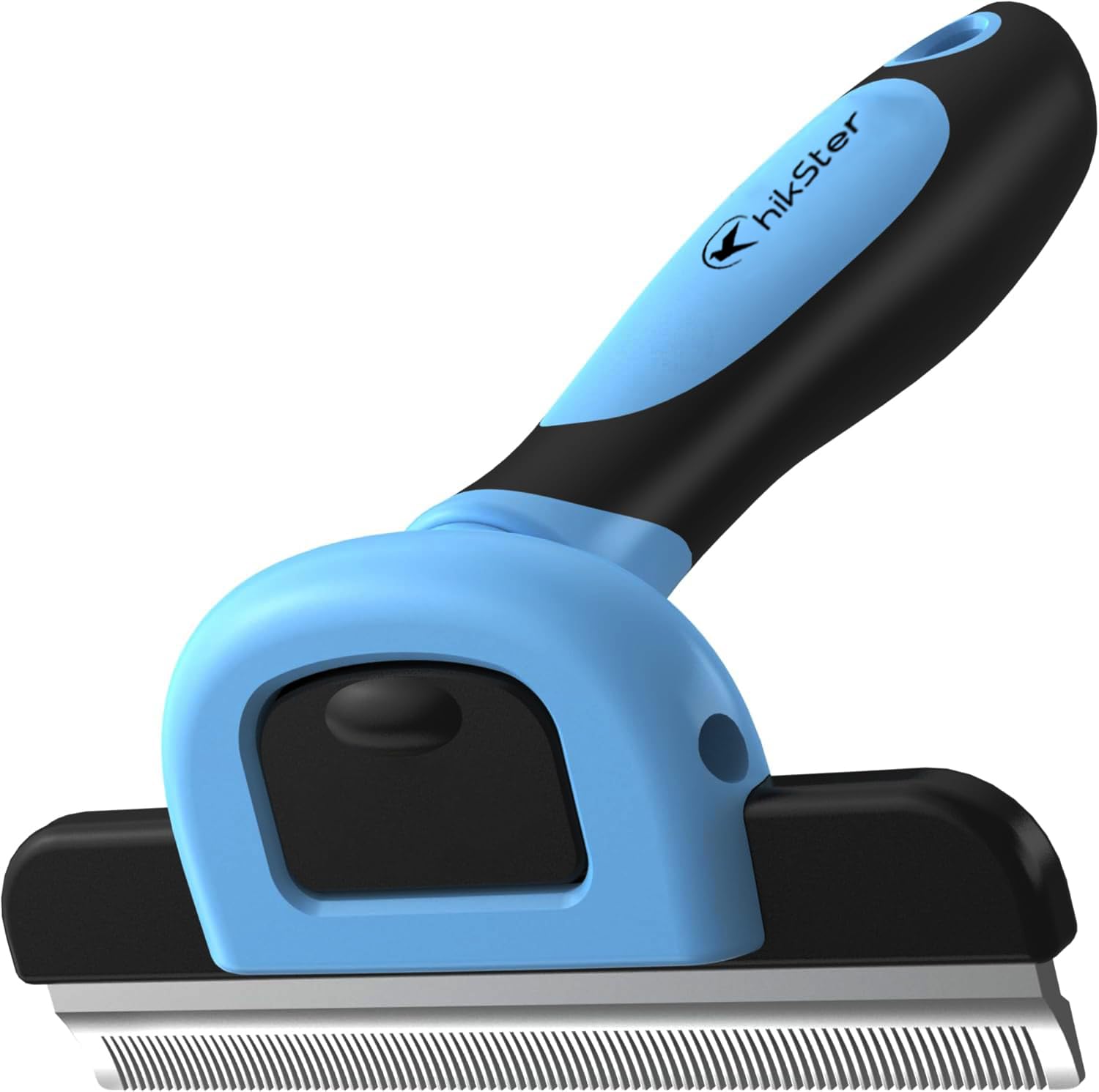 Premium Stainless Steel Deshedding Brush for Dogs & Cats - Effective Pet Grooming Tool for Short Hair, Shedding Control for Large, Medium & Small Pets - Perfect for Home Grooming & Professional Use