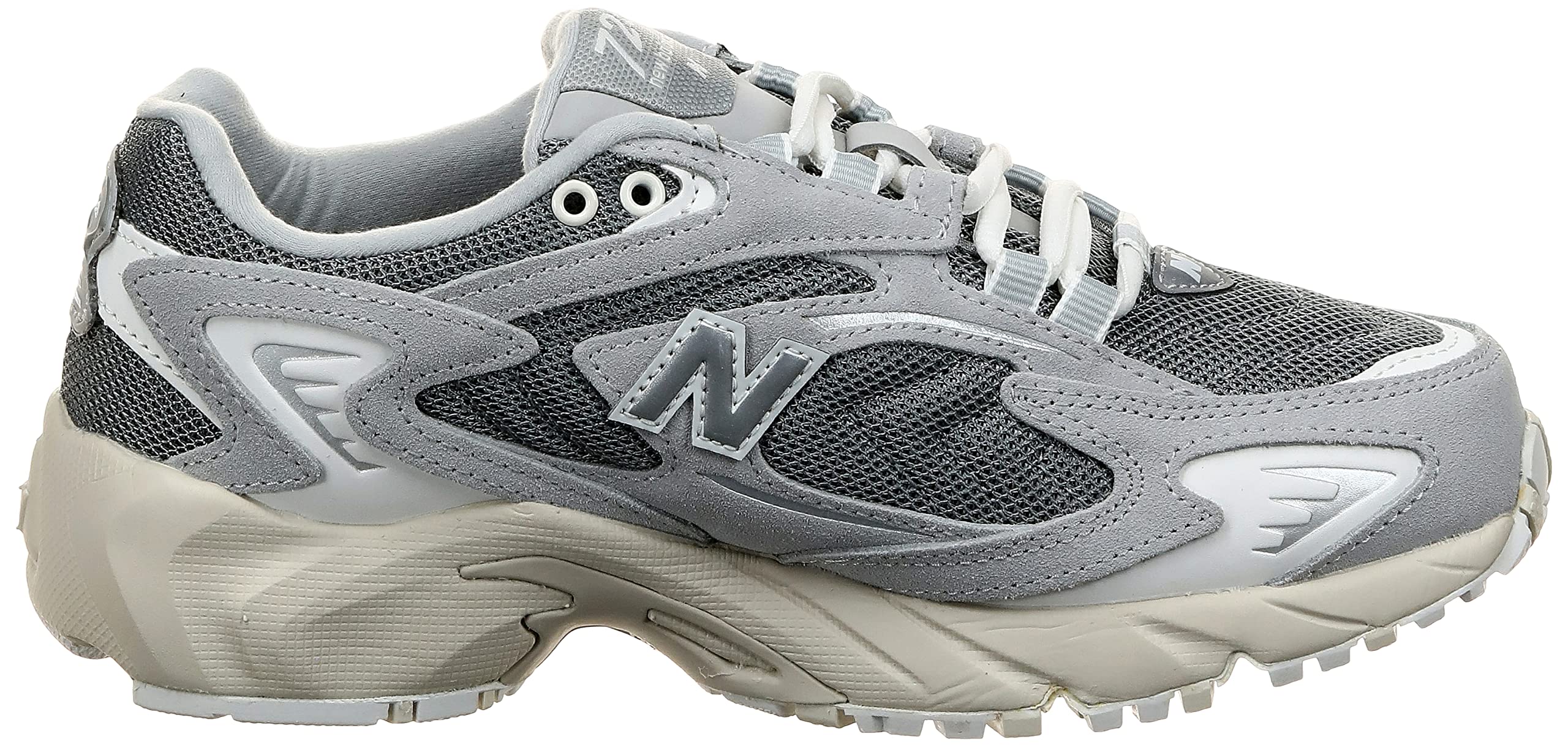 725V1 Rain Cloud Men's Running Shoes - Lightweight & Water-Resistant Grey/White Sneakers for Jogging, Gym Workouts & Outdoor Activities