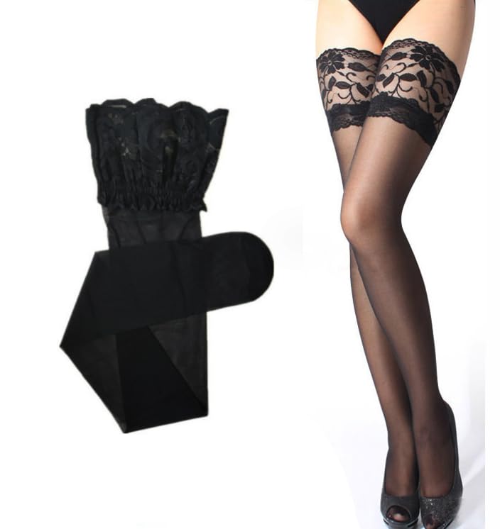 Halloween Bunny Costume Set - Rabbit Ears Headband, Lace Stockings, Gloves & Mask for Cosplay, Valentine's Day, Easter Parties | Perfect for Halloween Costumes, Cosplay Events, Themed Parties & Photo Shoots