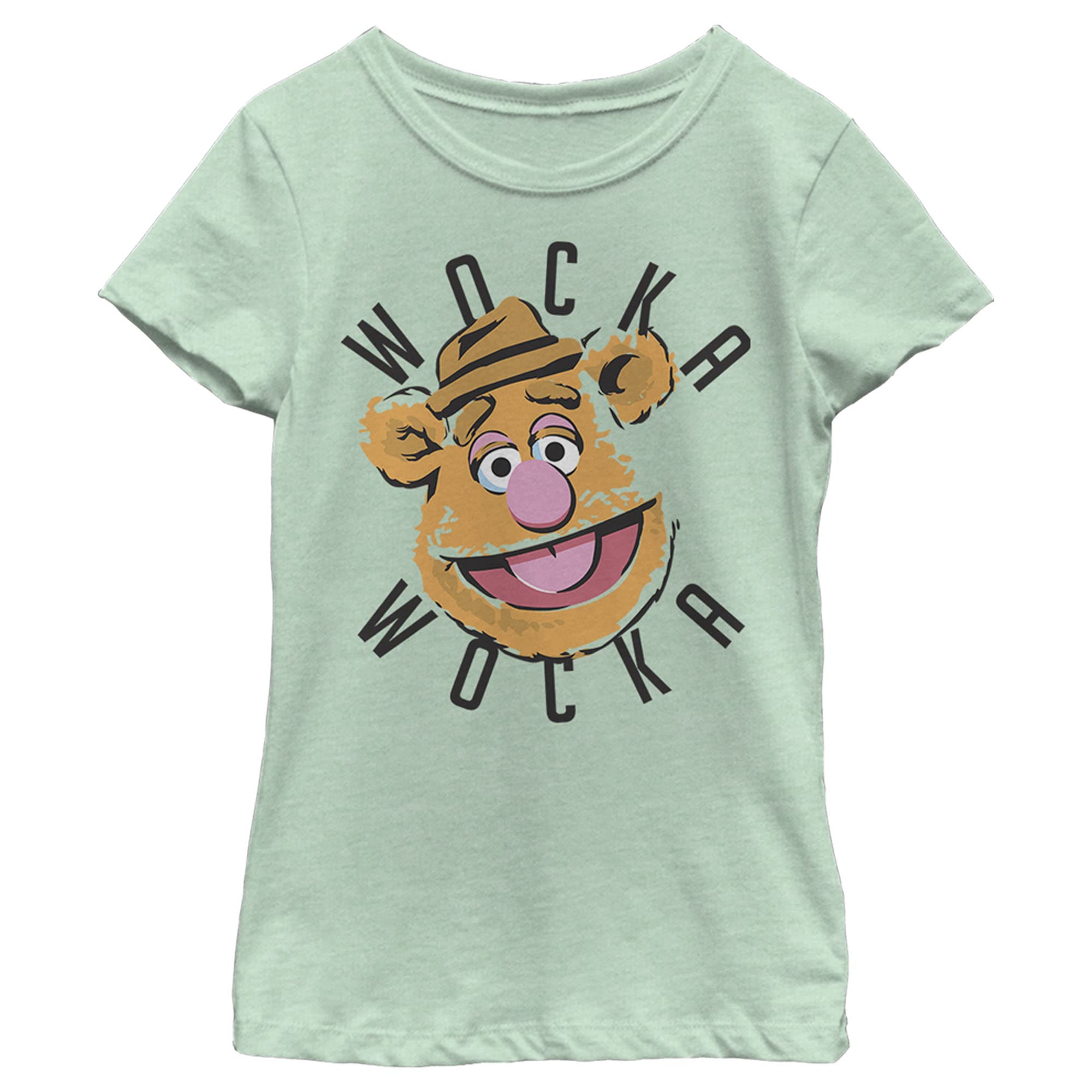 Disney Wocka Graphic T-Shirt for Girls - Cute Cartoon Print Cotton Tee - Perfect for School, Playdates & Disney Trips