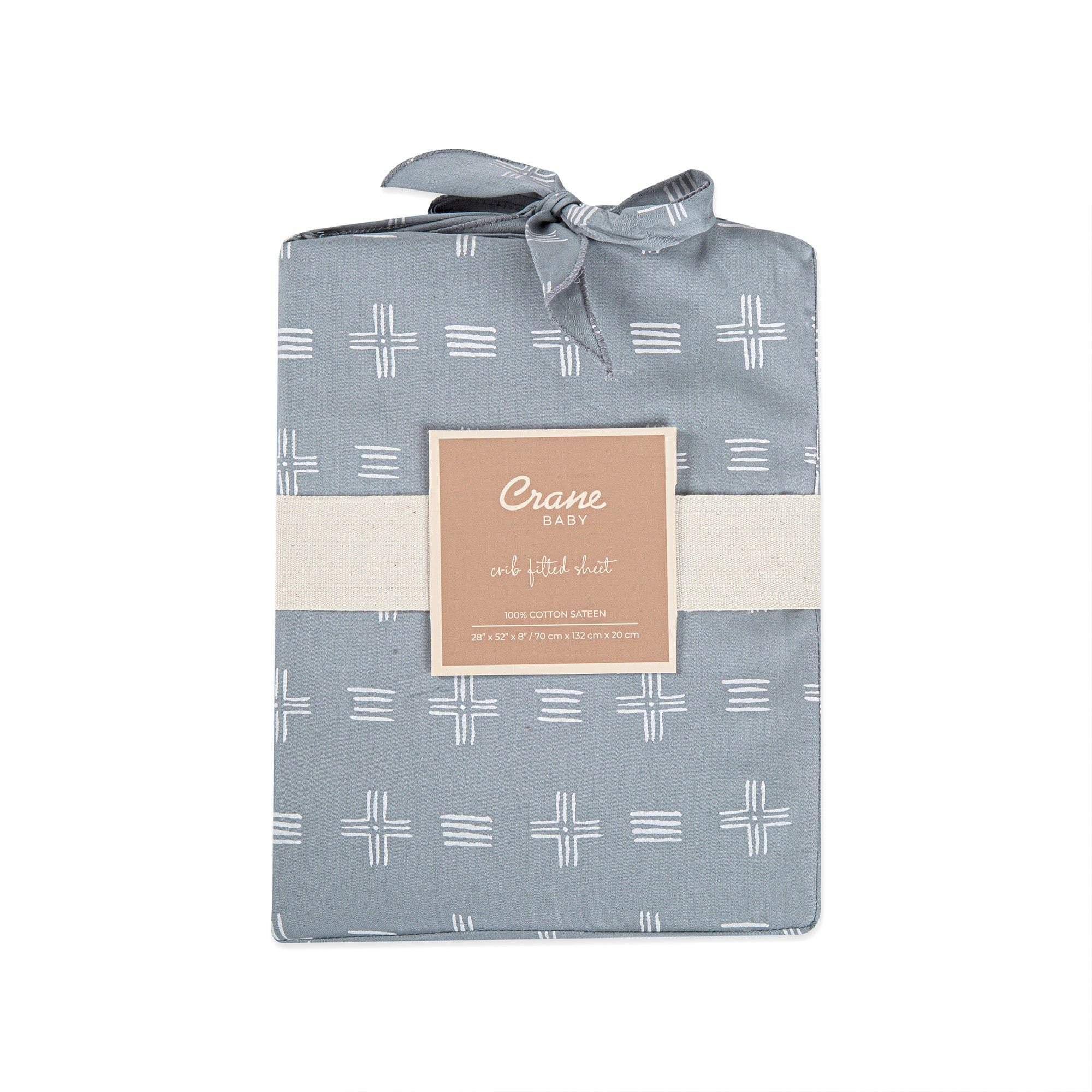 Soft Organic Cotton Fitted Crib Sheet for Baby Crib - Breathable & Hypoallergenic Nursery Bedding - Perfect for Newborns, Infants & Toddlers - Ideal for Daycare, Nursery or Home Use
