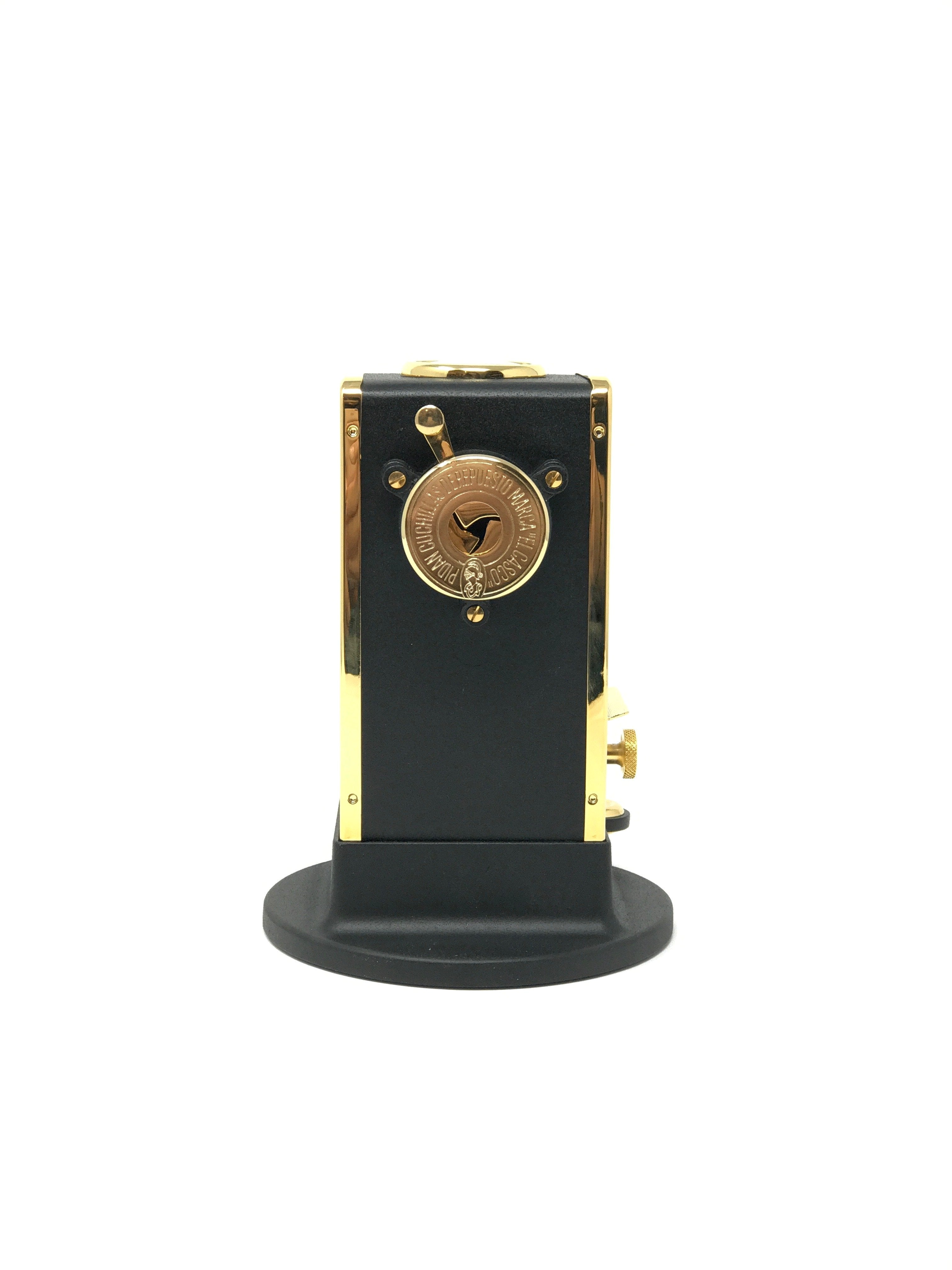 23K Gold Plated Pencil Sharpener - Premium Metal Pencil Sharpener for Office, School & Art Supplies - Perfect for Desk, Gift & Stationery Lovers