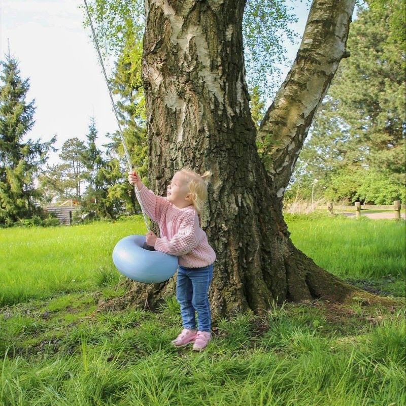 bObles Donut Swing Part Grey - Kids Indoor/Outdoor Play Equipment for Home, Backyard & Playground Fun