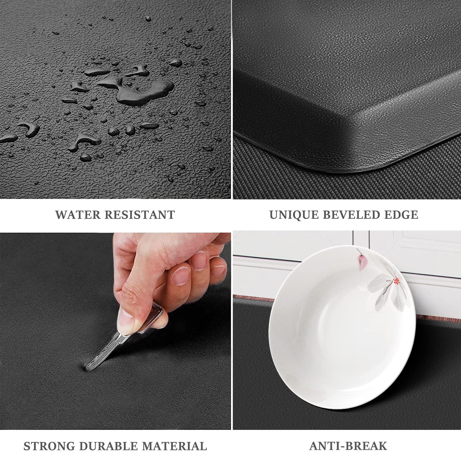 WISELIFE Anti-Fatigue Kitchen Floor Mat - 17.3