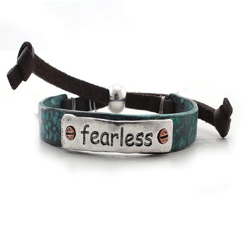 Fearless Cuff Bracelet for Women - Elegant Adjustable Bangle with Unique Design - Perfect for Parties, Weddings & Everyday Wear | GBSB