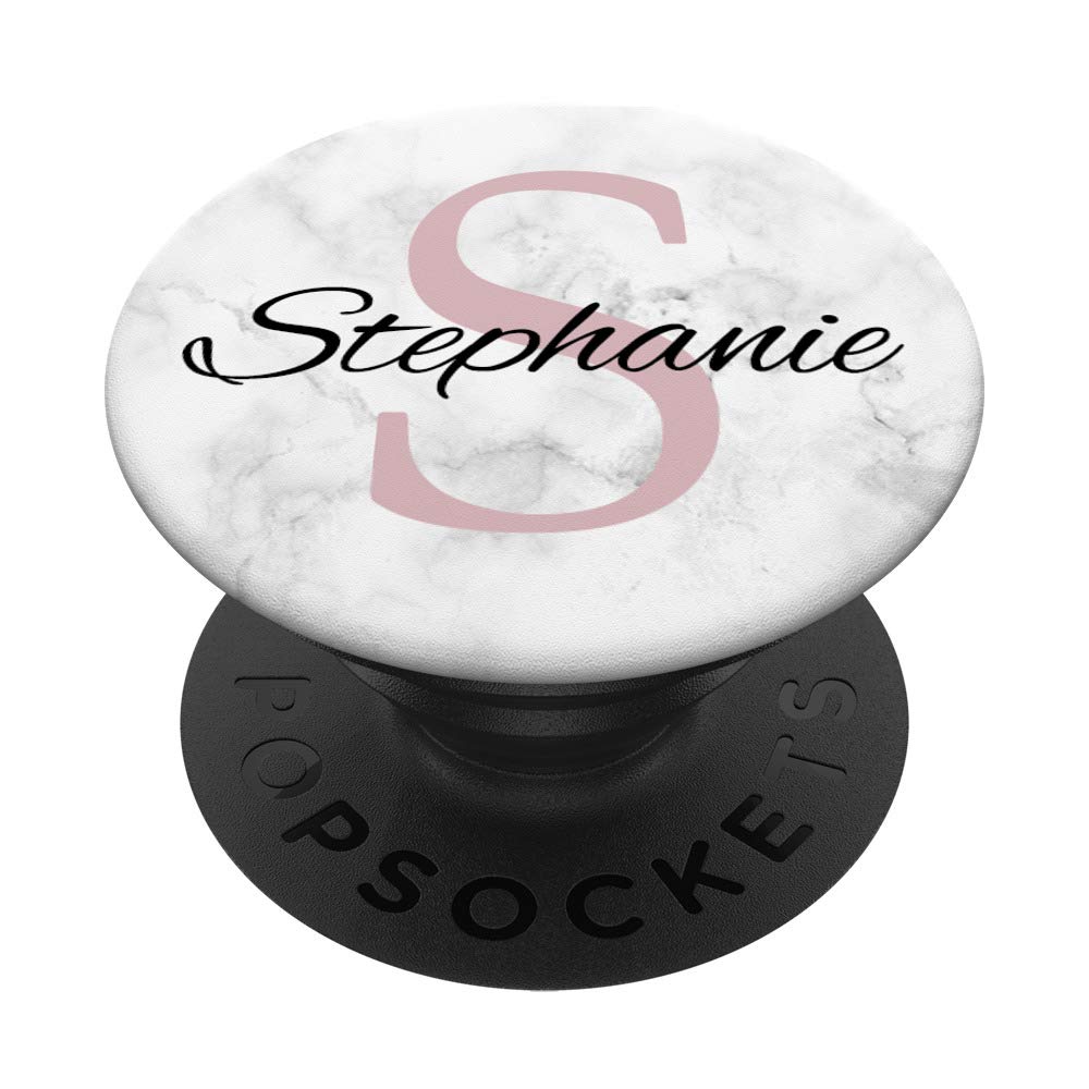 Stephanie Rose Pink Glamour Monogram Initial Necklace for Girls - Perfect Birthday Gift & Everyday Jewelry for Teens