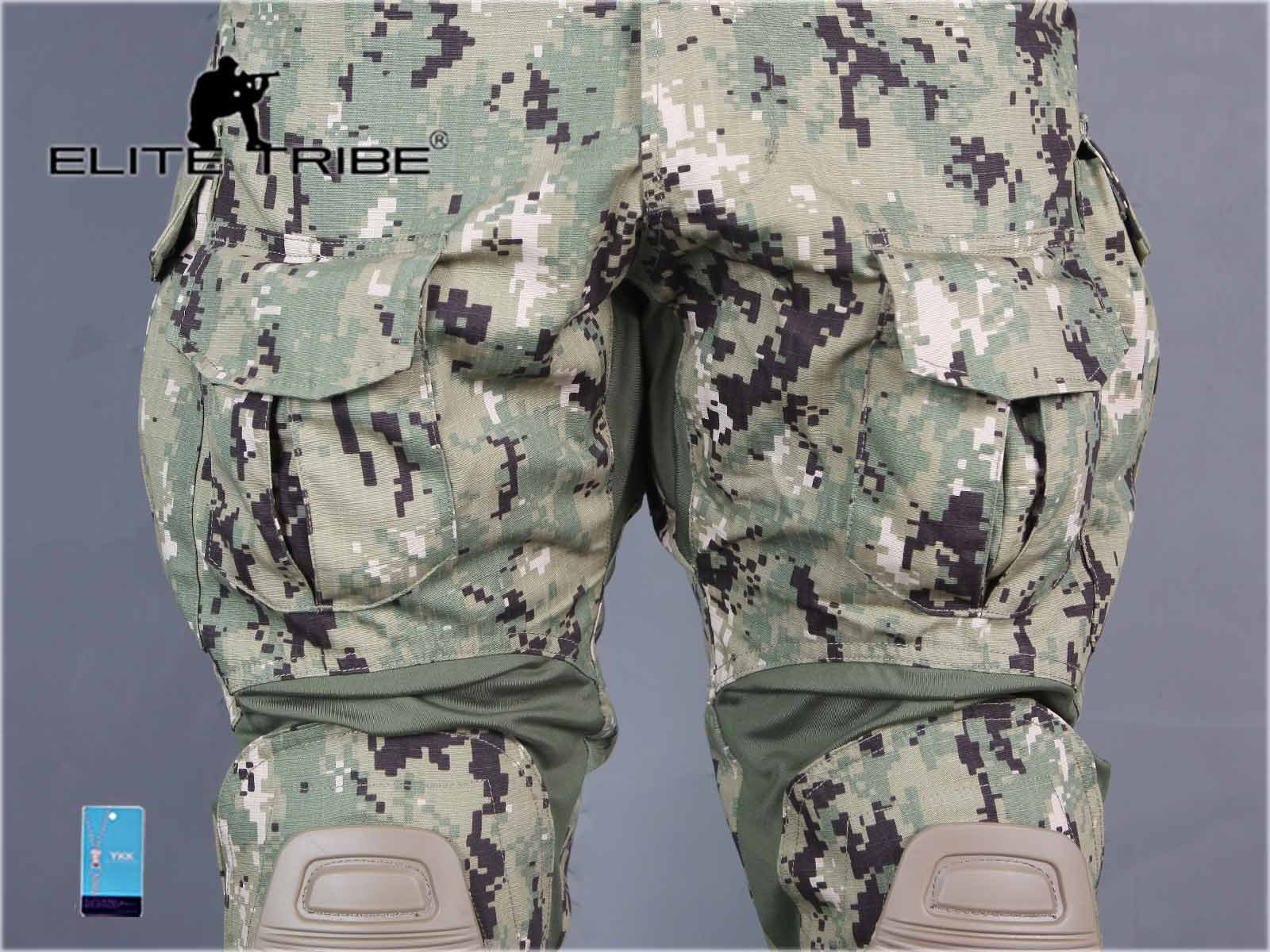 Emerson Airsoft Tactical BDU Military Combat Uniform Set - Gen3 AOR2 Camo Shirt & Pants for Airsoft, Paintball, Outdoor Training and Tactical Operations