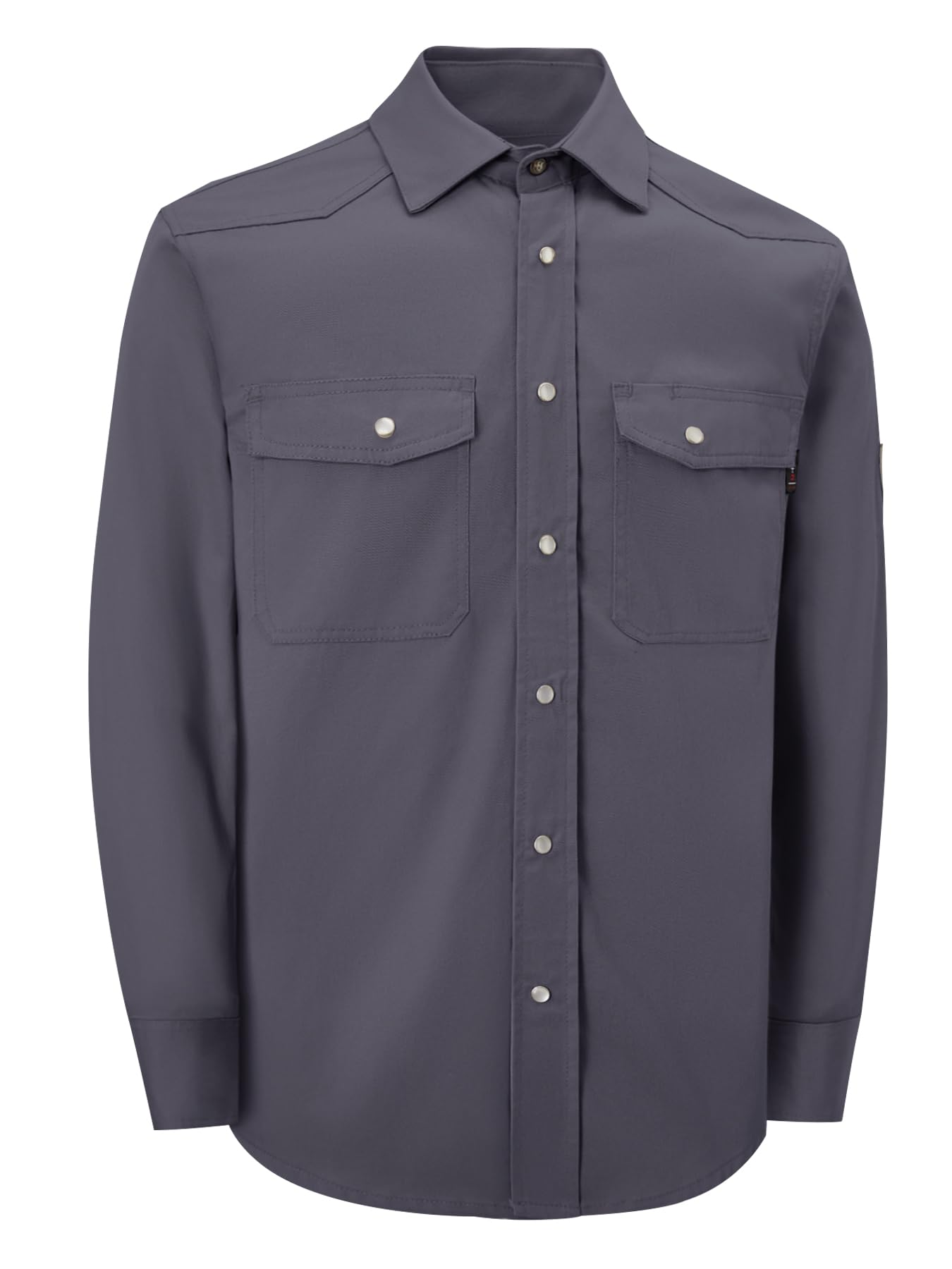 FR Shirts for Men - Flame Resistant Welding Shirts with CAT/HRC2 Rating - Button Down Work Shirts for Construction & Industrial Safety