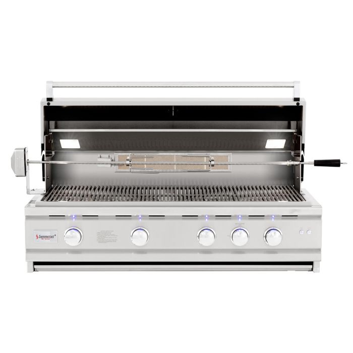 Summerset TRL Deluxe Series 44-Inch Built-In Gas Grill - Natural Gas or Propane (TRLD44NG/LP) | Outdoor Kitchen, Backyard BBQ, Patio Cooking