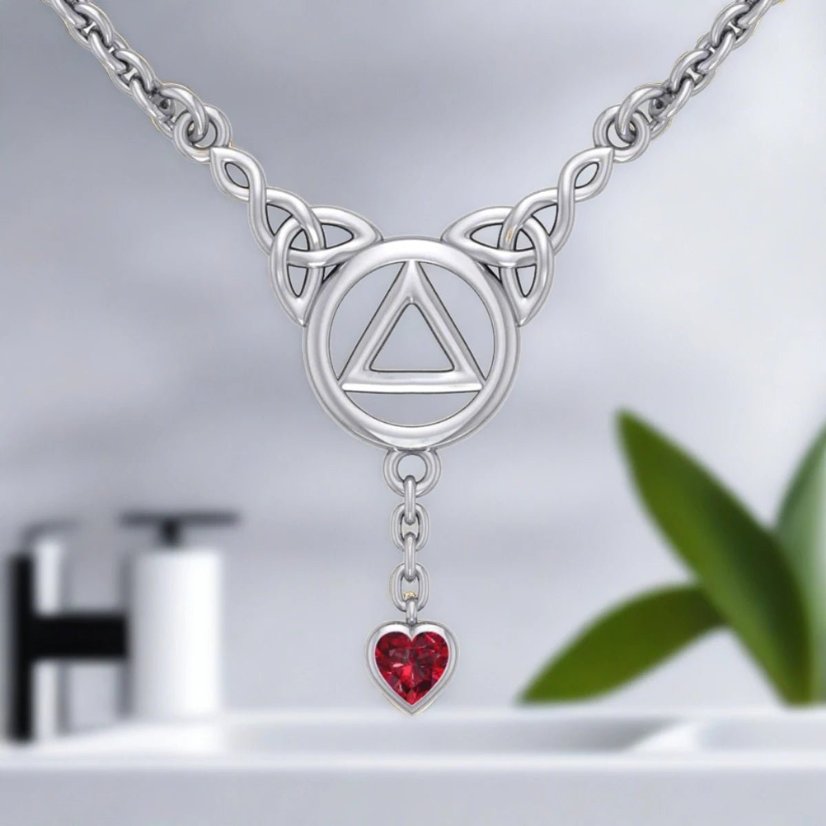 Peter Stone Luxe Legacy Recovery Necklace TNC557 - Elegant Healing Jewelry for Women, Stress Relief & Positive Energy - Perfect for Meditation, Yoga & Daily Wellness