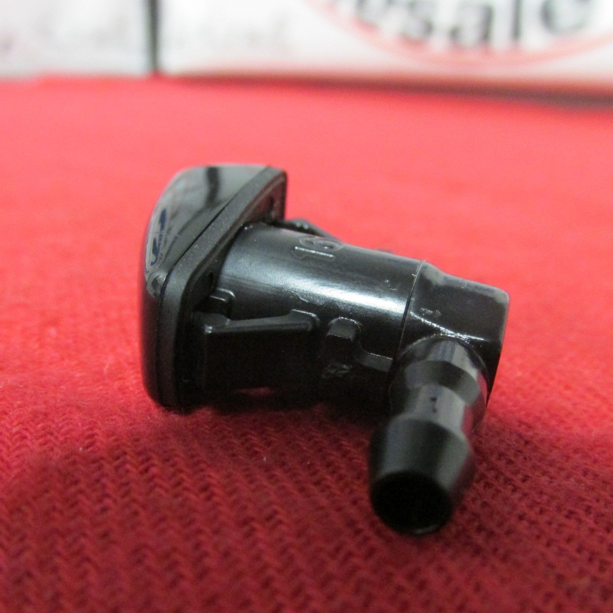 Chrysler 55372143AB Black Windshield Washer Nozzle Replacement - Perfect for Chrysler Vehicles, Ideal for Windshield Cleaning & Maintenance