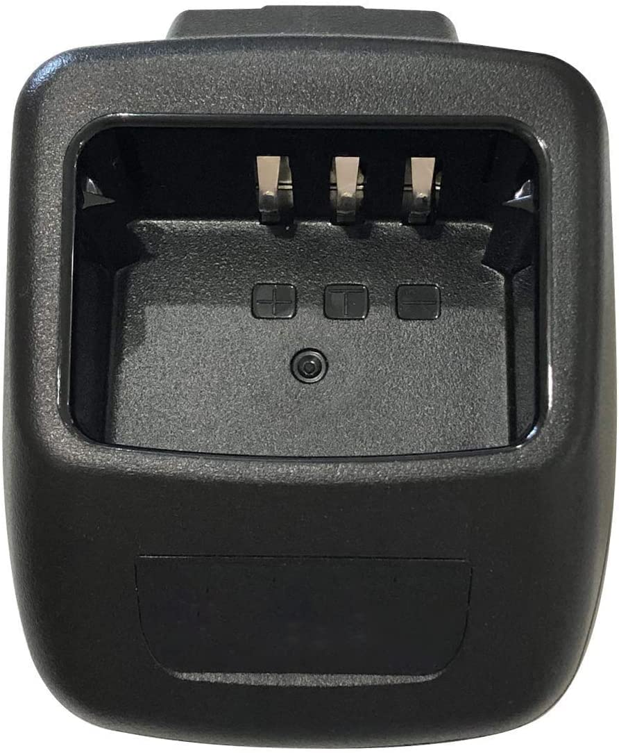 KSC-35 Rapid Battery Charger with Power Adapter - Compatible with TK2400/TK3400/TK2402/TK3402/TK2312/TK3312 Walkie Talkies - Fast Charging for Two-Way Radios in Security, Construction & Outdoor Activities