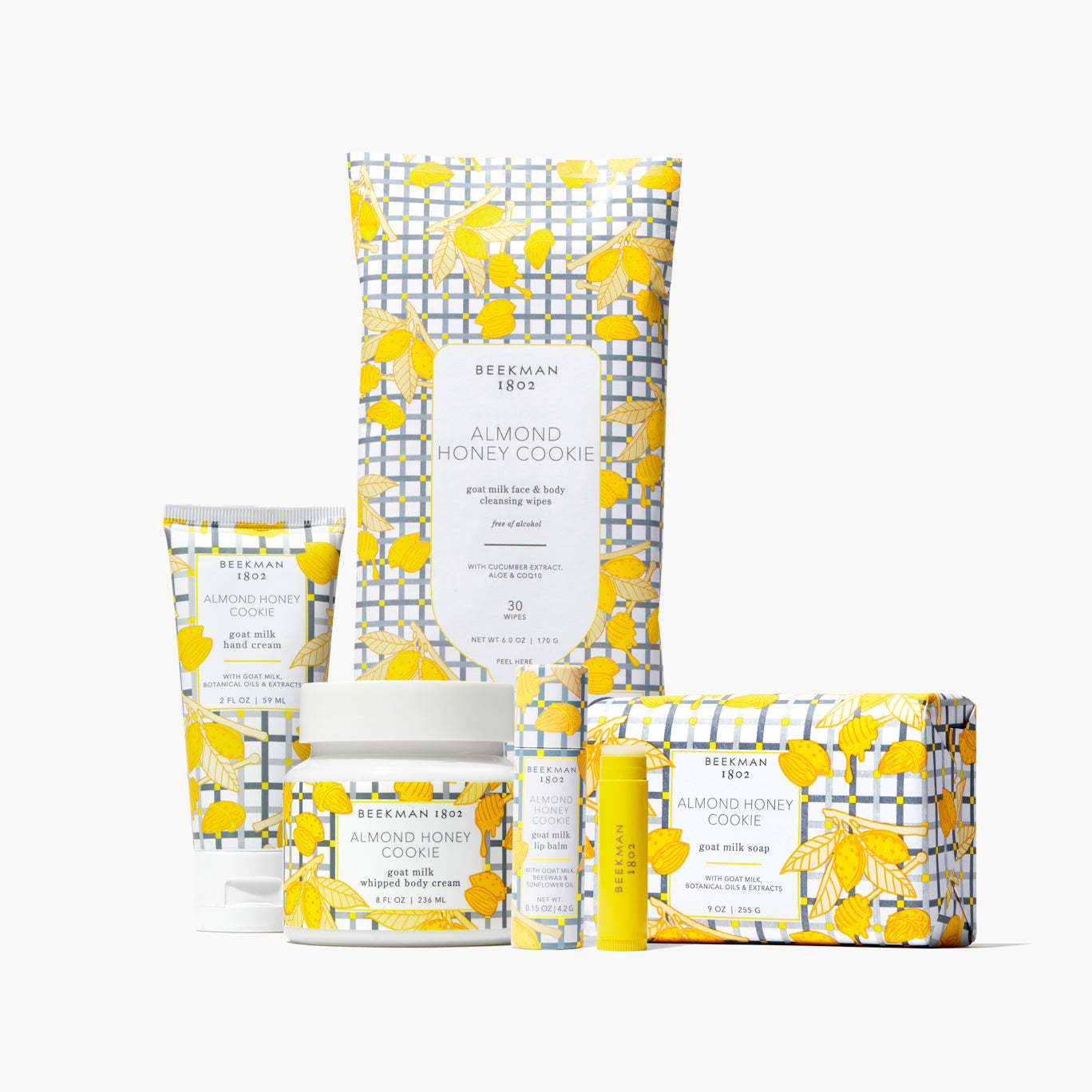Almond Honey Cookie Face & Body Care Set - Sweet Treats Skincare Bundle for Hydration & Relaxation - Perfect for Spa Day & Self-Care Routine