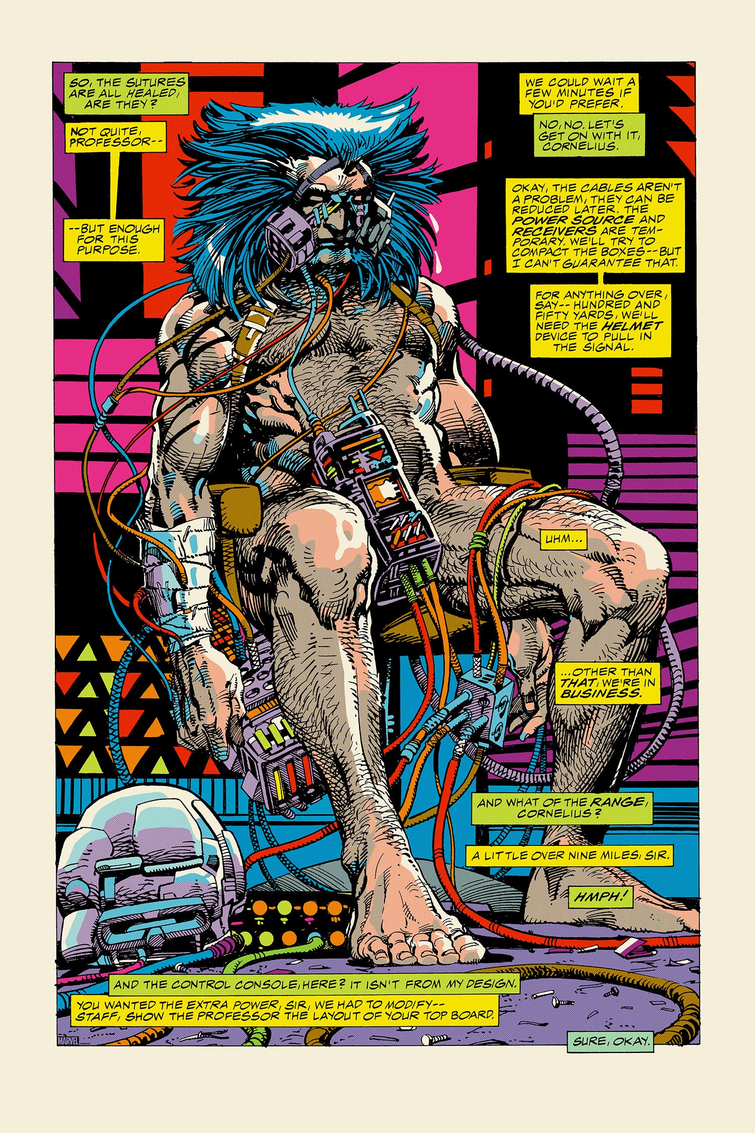 Marvel Comics Presents #78: We're in Business Poster - Vintage Comic Art Print for Superhero Fans, Home & Office Decor