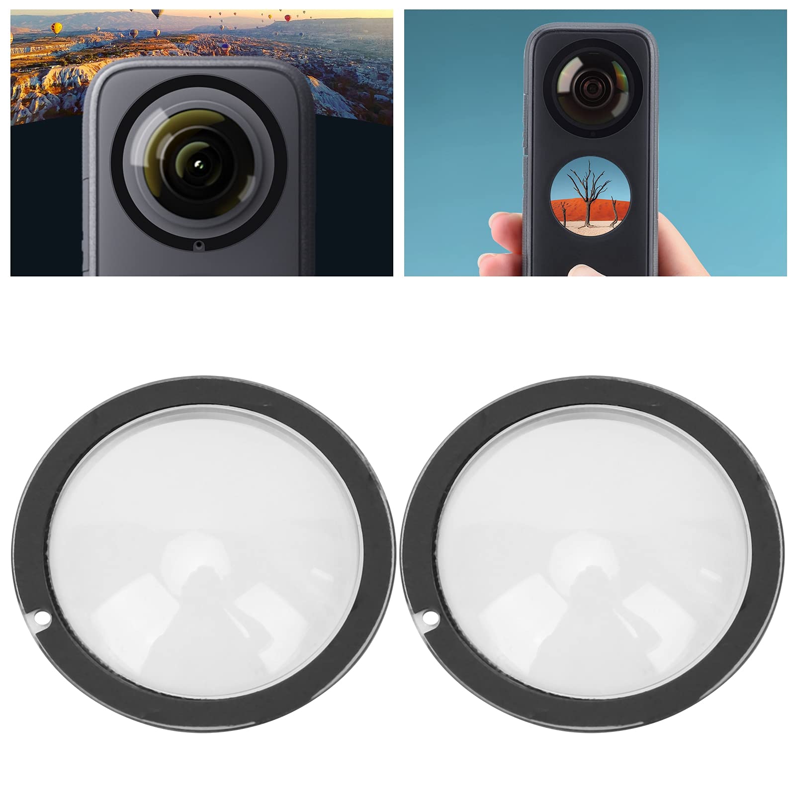360 ONE X2 Action Camera Lens Protector - Waterproof & Scratch-Resistant Screen Film for Outdoor Sports, Diving, and Adventure Photography