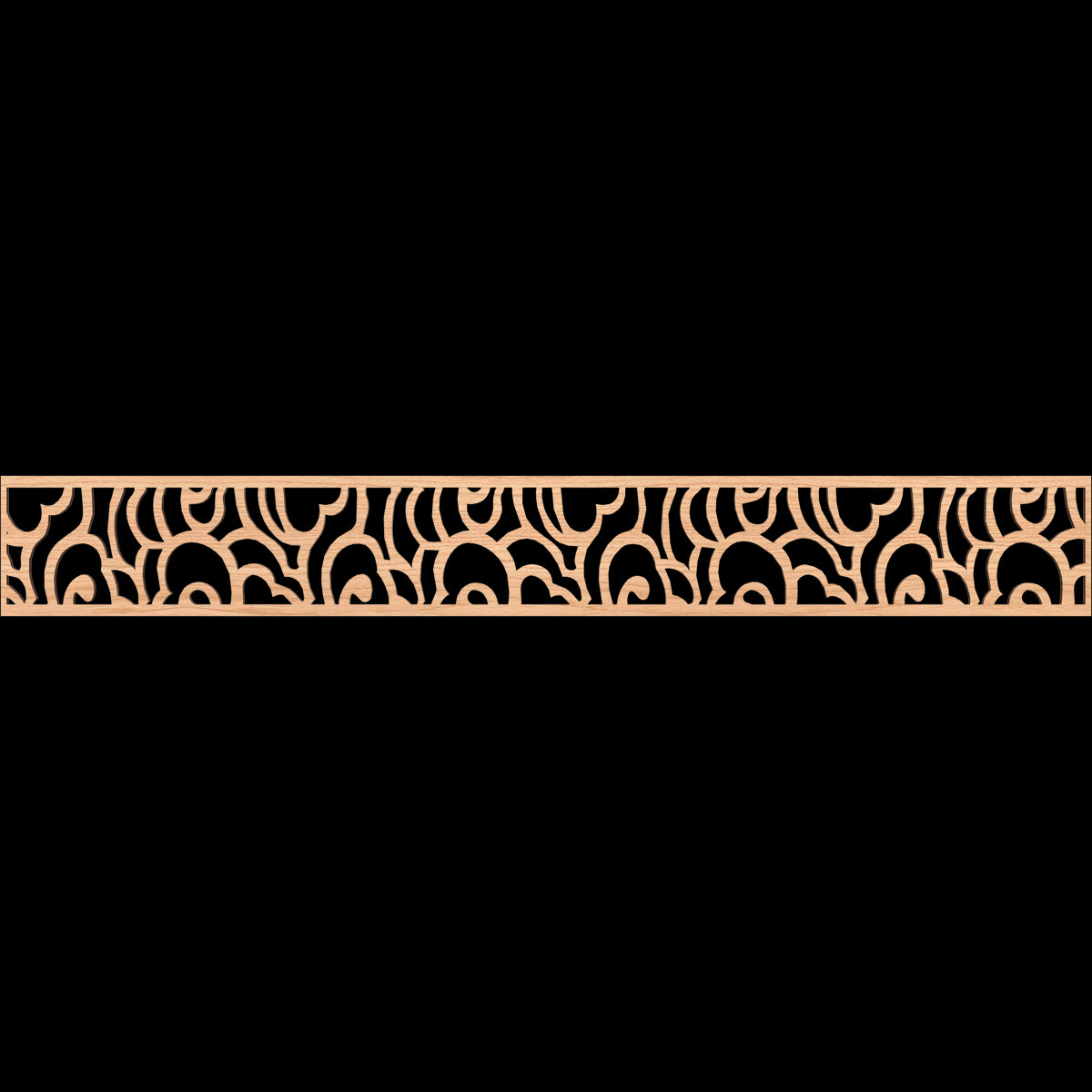 Springfield Fretwork Moulding - Decorative Wood Trim for Home & Furniture DIY Projects - Perfect for Crown Molding, Cabinetry, and Wall Accents