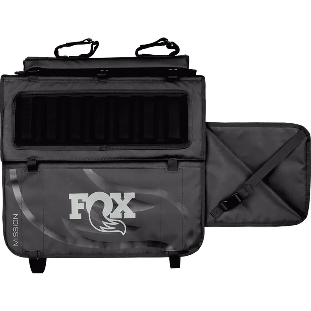 Fox Mission Tailgate Pad for 2 Bikes - Black, Universal Fit for Pickup Trucks - Perfect for Mountain Biking, Road Cycling & Outdoor Adventures