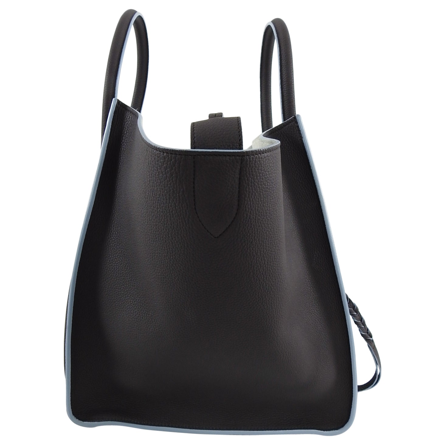 Celine Charcoal Grey and Blue Medium Phantom Tote Bag - Premium Designer Handbag for Women | Perfect for Work, Travel & Everyday Luxury