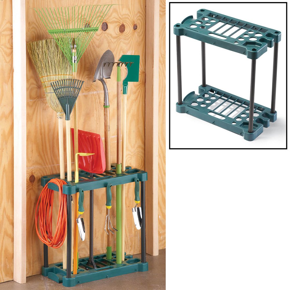 Green Household Tool Organizer - Durable Storage Solution for Garage, Workshop & Home Organization | Collections Etc