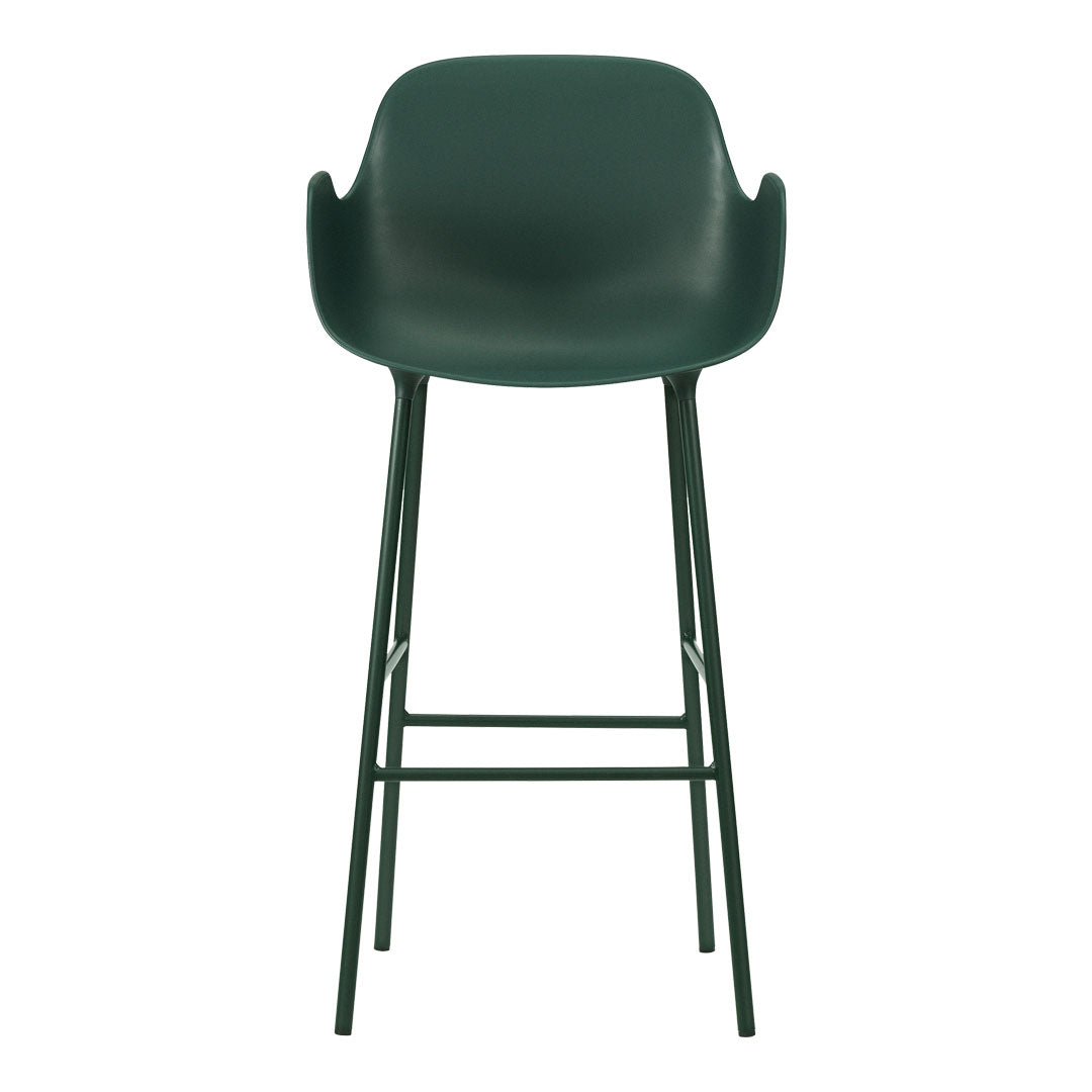 Modern Form Bar Armchair - Stylish and Comfortable Bar Stool for Kitchen, Dining, and Lounge Areas - Perfect for Home, Cafe, and Restaurant Use
