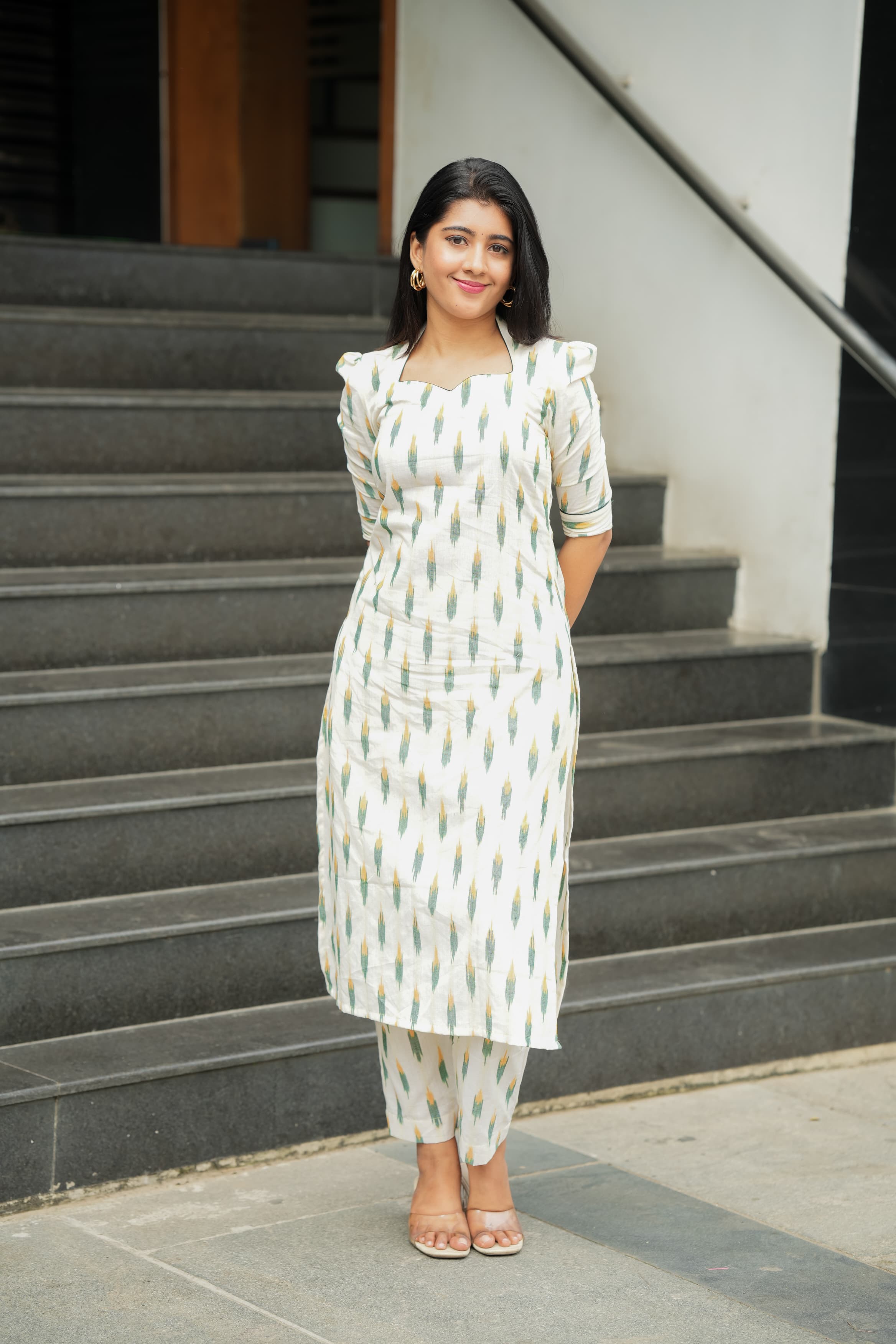 DD676 Poornima Simple and Elegant Cotton Kurti for Women - Comfortable Casual Wear for Daily Use, Office, and Outings