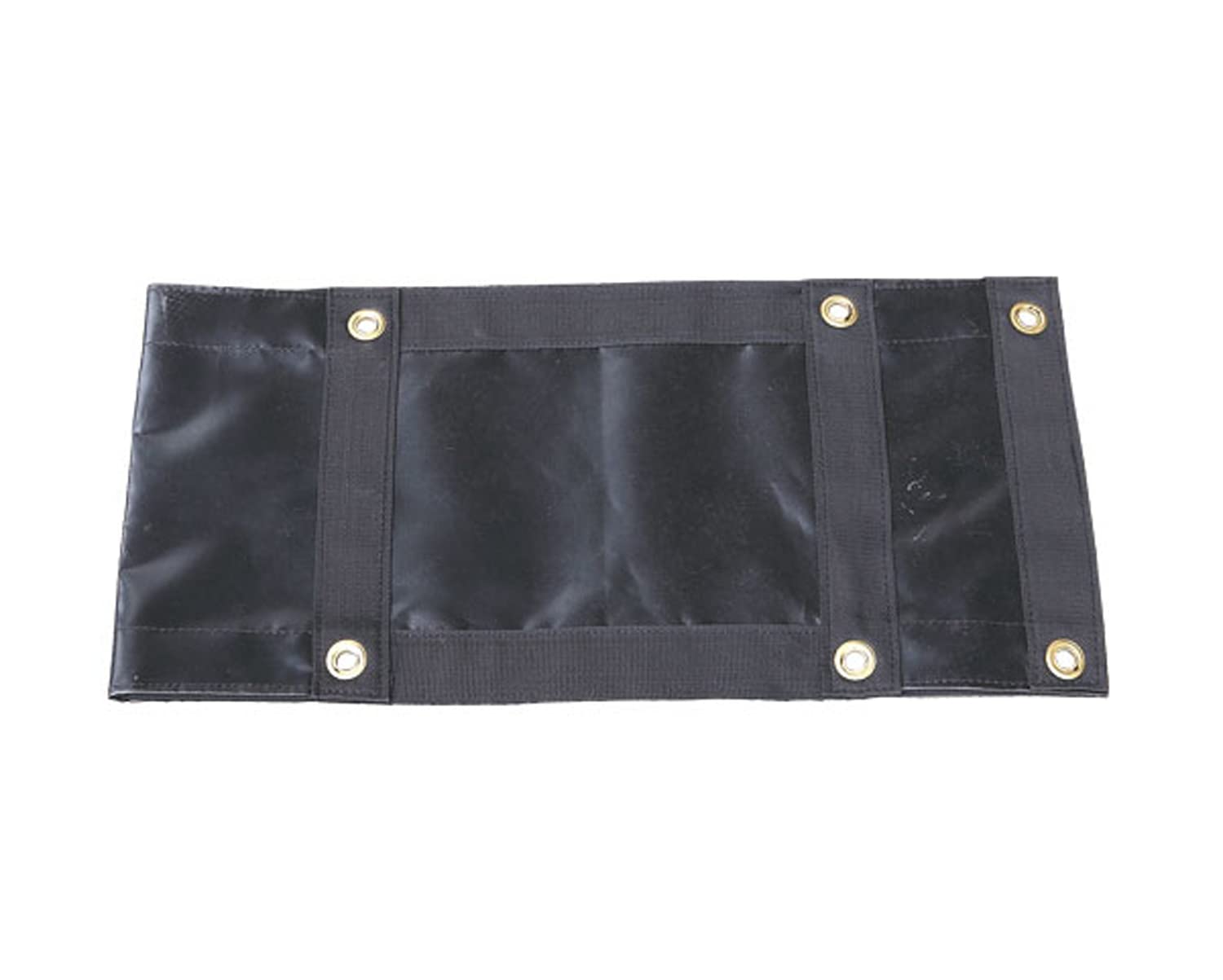 7' x 18' Heavy Duty Double Pocket Dump Truck Tarps - 18Oz Waterproof Solid Vinyl Trailer Cover - Perfect for Construction Sites & Hauling Debris