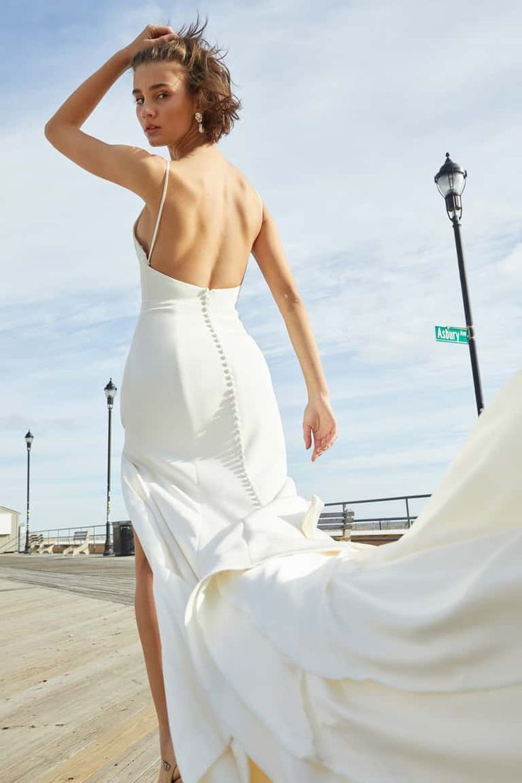 Jenny Yoo Ainsley Gown - Elegant Wedding Dress for Brides | Perfect for Formal Weddings & Special Occasions