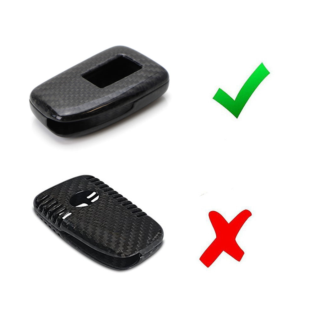 Premium Carbon Fiber Key Fob Shell Cover for Lexus IS ES GS RC NX RX LX 200 250 350 - Durable Replacement Key Case for Enhanced Protection & Style (Perfect for Daily Use, Car Enthusiasts & Luxury Vehicle Owners)