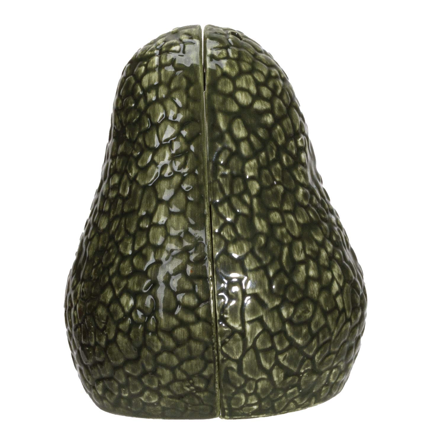 Pacific Giftware Avocado Ceramic Salt and Pepper Shakers Set - Fun Kitchen Accessories for Cooking & Dining - Perfect Housewarming Gift for Avocado Lovers