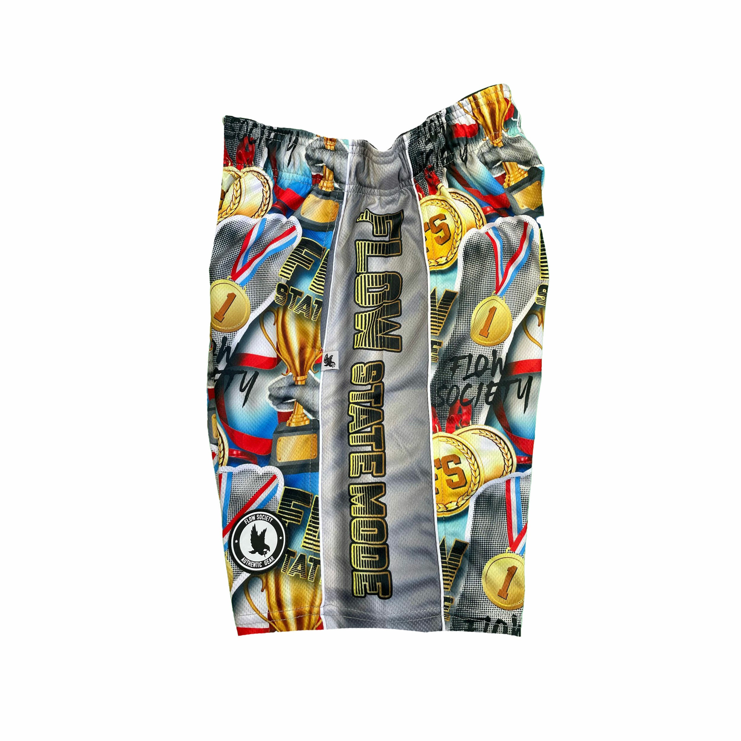 Boys Flow State Medal Short - Comfortable Athletic Shorts for Kids - Perfect for Running, Soccer & Outdoor Play