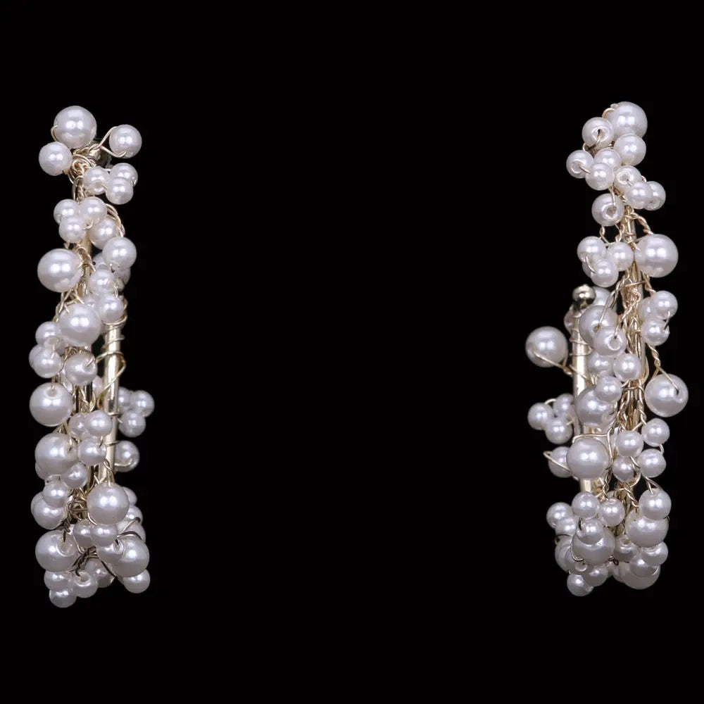 Elegant Bridal Earrings for Weddings - E2345 | Perfect for Brides, Bridesmaids, and Special Occasions