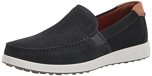 ECCO Men's S Lite Moc Slip-On Loafers - Breathable Summer Driving Shoes for Men | Casual Comfort & Style | Perfect for Travel, Office & Everyday Wear