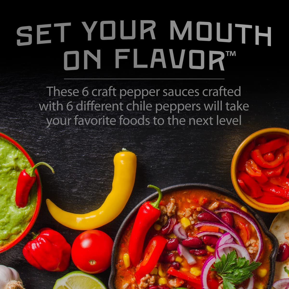 Melinda’s Extra Spicy Hot Sauce Gift Set - 6 Pack Gourmet Pepper Sauce Collection (Jalapeño, Habanero, Chipotle, Red Savina, Ghost & Scorpion) - 5oz Bottles - Perfect for Cooking, Grilling & Gifting
