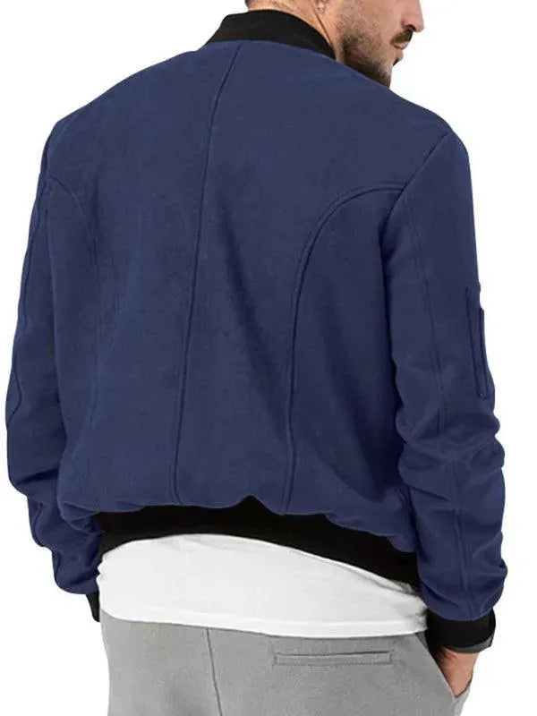 Men's Casual Warm Jacket - Lightweight Winter Coat for Outdoor Activities & Daily Wear