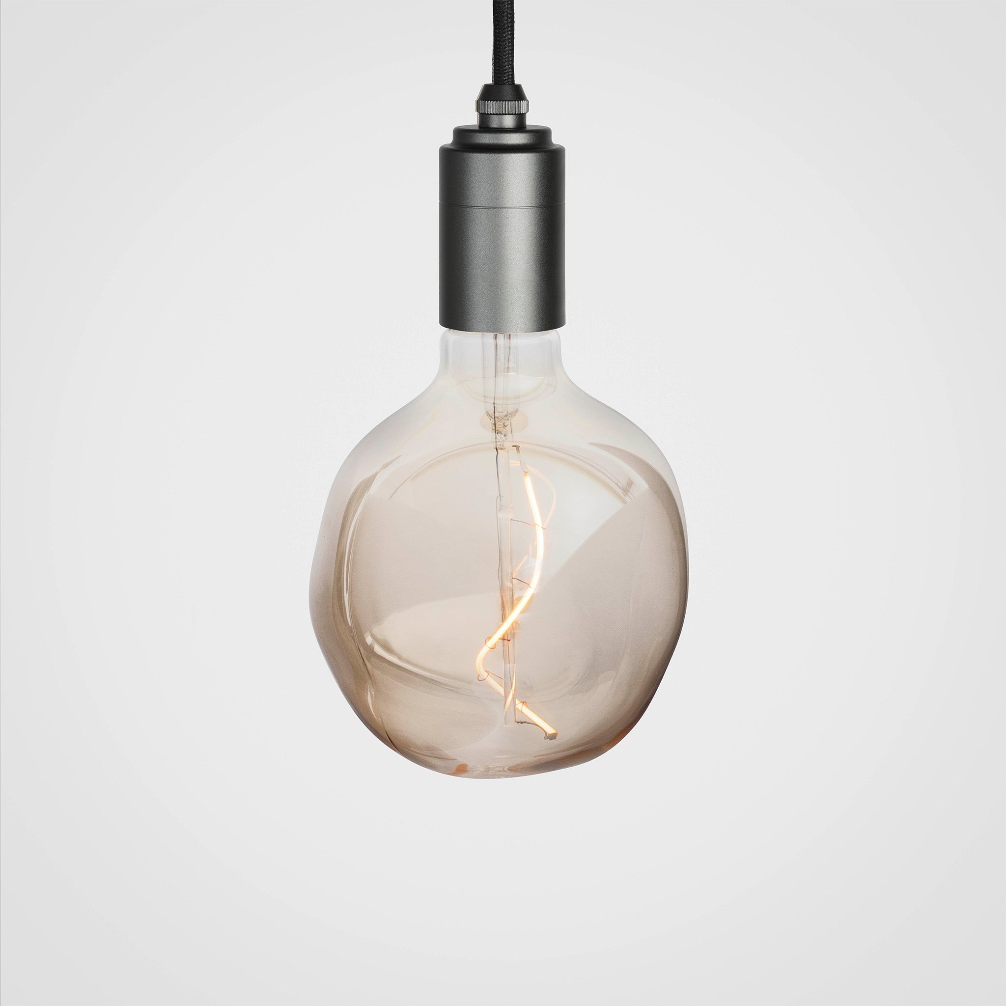 Voronoi I Pendant Light in Graphite - Modern Geometric Hanging Lamp for Kitchen Island, Dining Room & Living Room Lighting