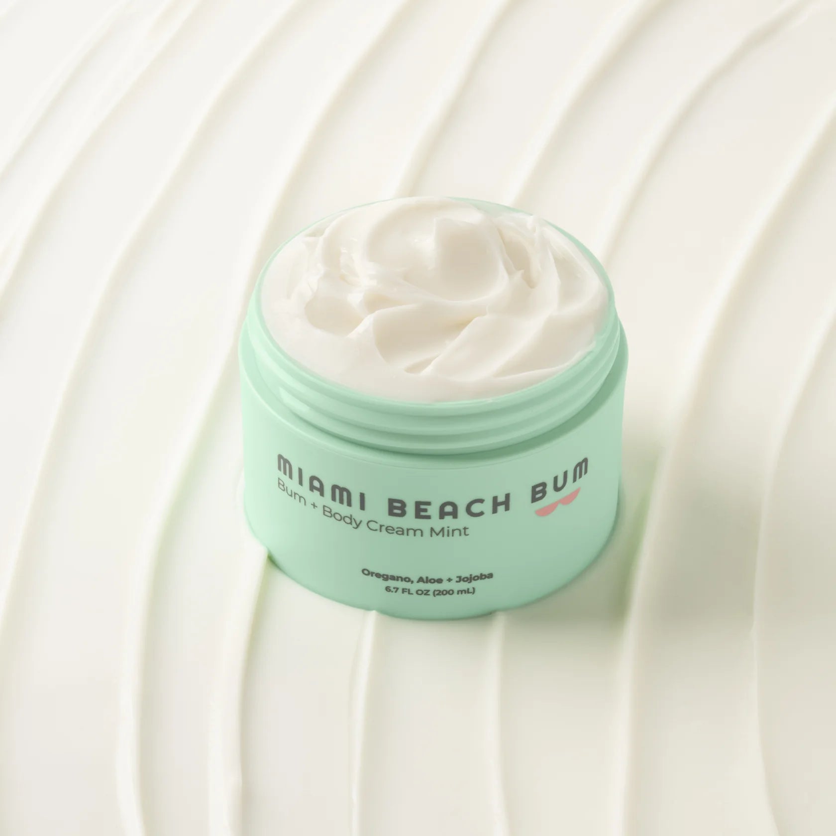 Bum & Body Cream - Soothing Mint Moisturizer for Dry Skin - Perfect for Post-Workout Recovery & Daily Hydration