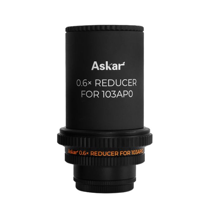 Askar 0.6x Full Frame Reducer & Flattener for 103APO Telescope - Enhance Astrophotography & Wide-Field Views for Stargazing & Deep Space Imaging