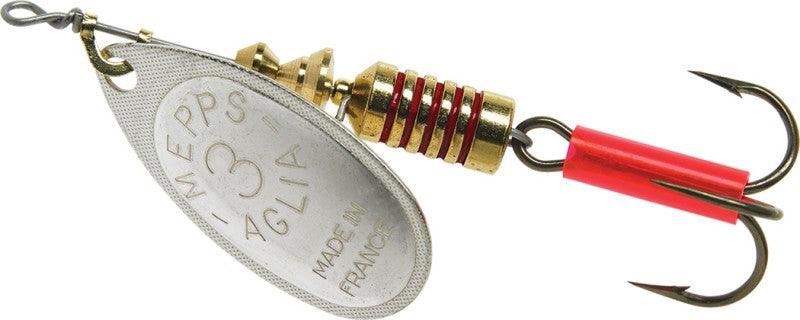 Mepps Aglia Inline Fishing Spinners - Premium Metal Spinnerbaits for Trout, Bass & Walleye - Perfect for Freshwater & Saltwater Fishing Trips