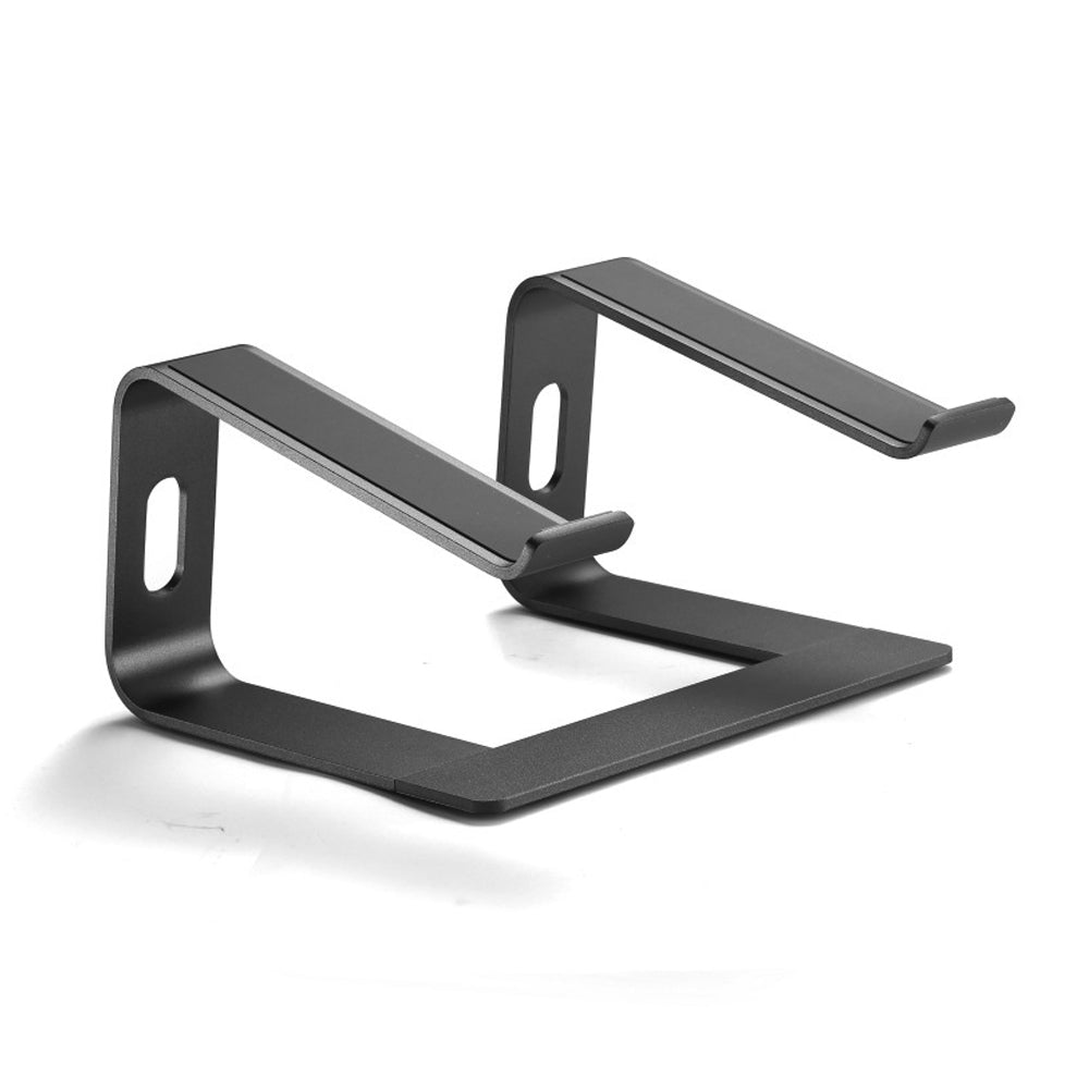 Ergonomic Aluminum Laptop Stand for Desk - Adjustable Height & Portable Computer Riser for MacBook, iPad - Perfect for Home Office, Gaming & Workstation Setup