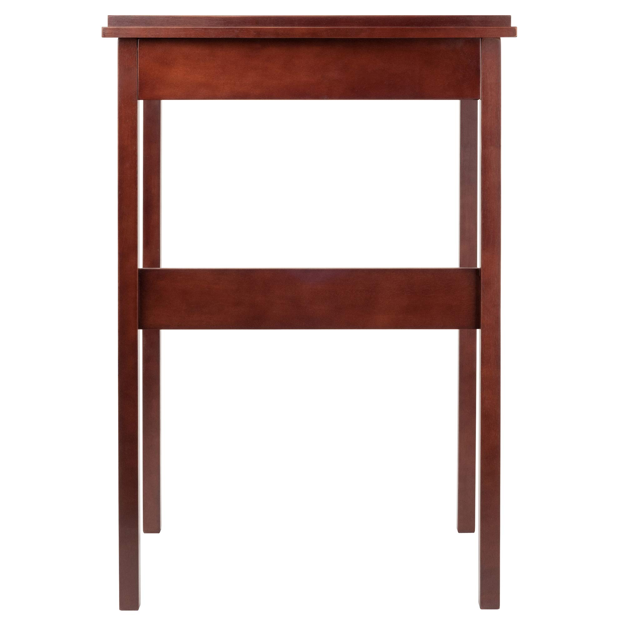 Walnut Winsome Ronald High Desk for Home Office & Study