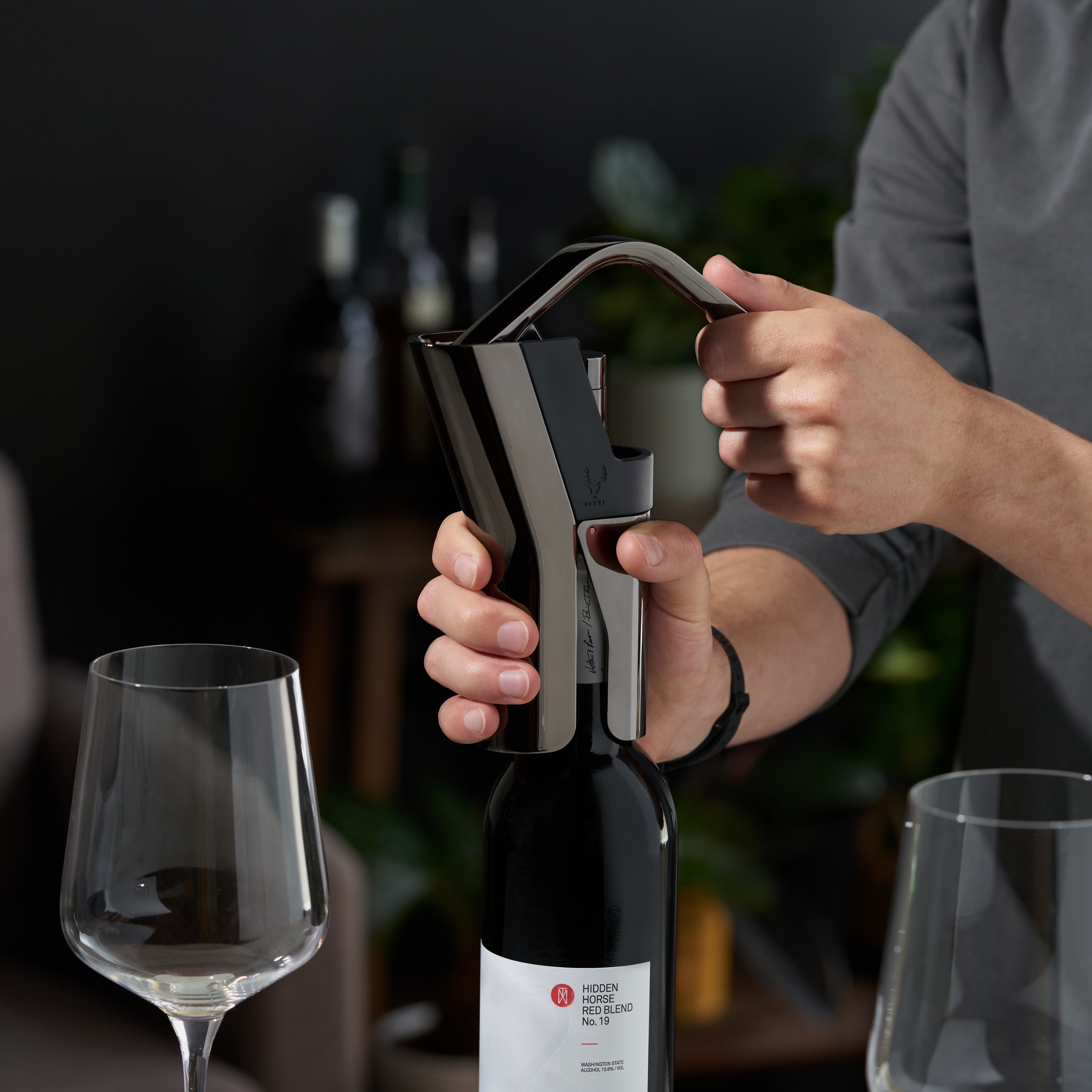 Premium Warren Heavyweight Lever Corkscrew - Professional Wine Opener with Ergonomic Design for Easy Cork Removal | Perfect for Home Bars, Wine Tasting Parties & Restaurant Use