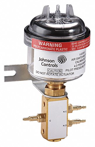 Johnson Controls 3-Way Air Switching Valve (2-4 psi) - HVAC System Control for Industrial & Commercial Applications