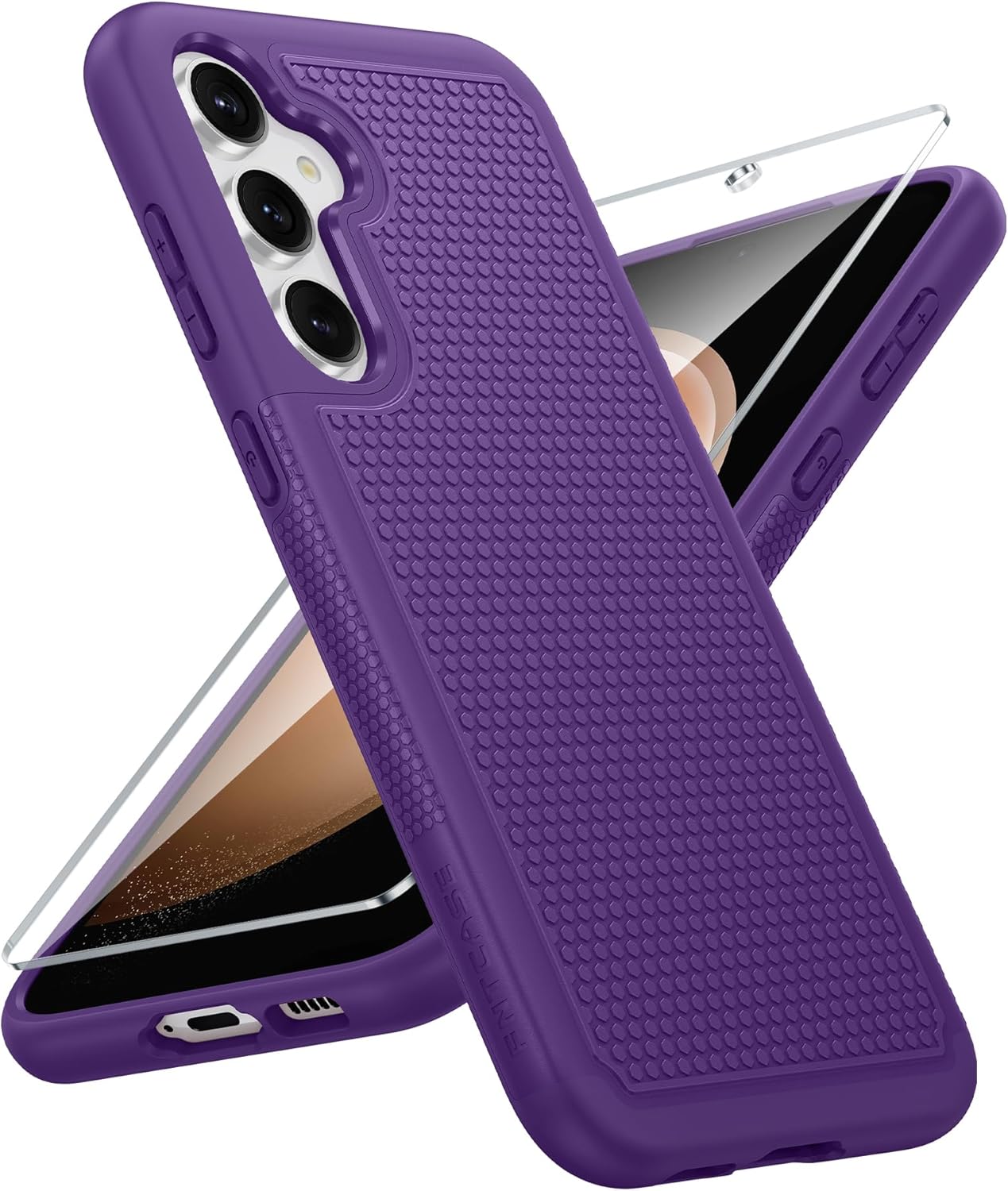 Samsung Galaxy S25 Heavy Duty Dual Layer Protective Case - Shockproof & Scratch Resistant Cover for Everyday Use, Travel & Outdoor Activities