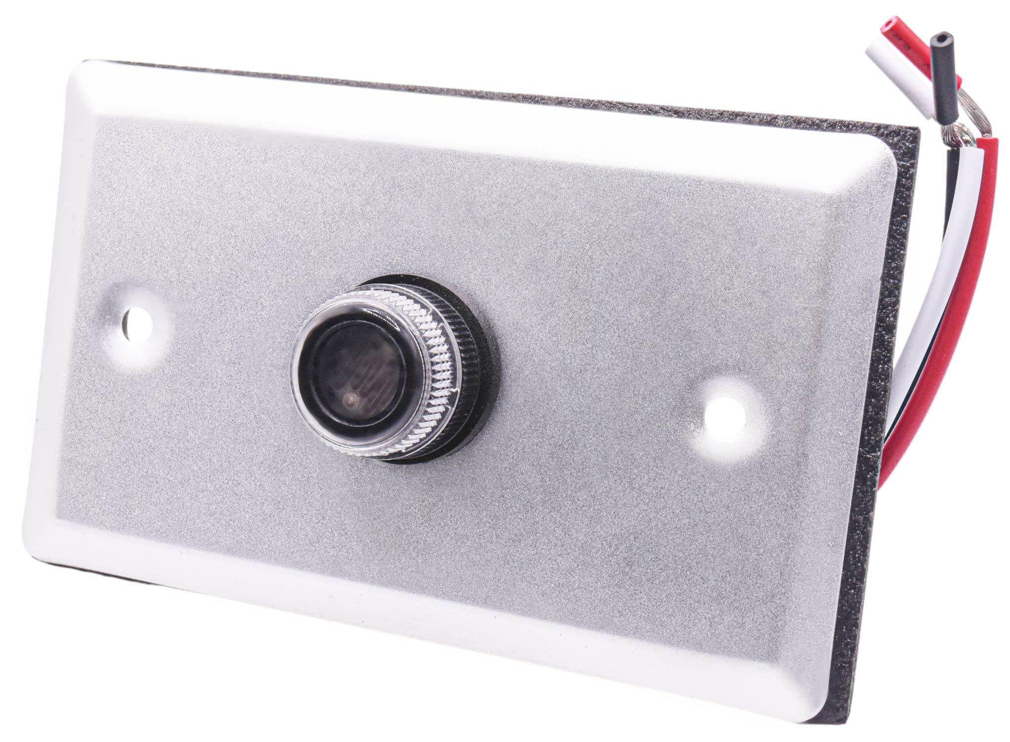 HQRP Photocell Thermal Light Sensor with Wall Plate - Dusk to Dawn Wire-in Switch for Outdoor Lighting - Photoelectric Control for Garage Lights, Barn Lights, Street Lights - Weatherproof & Energy Saving (Perfect for Driveways, Gardens & Security Lighting)